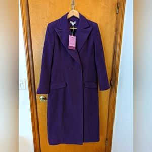 Sergio Hudson x Target purple maxi coat